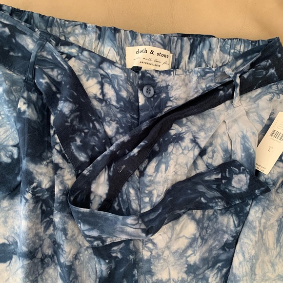 ❤️HP❤️ANTHROPOLOGIE CLOTH&STONE Venice Wide Leg Pants - Picture 9 of 12